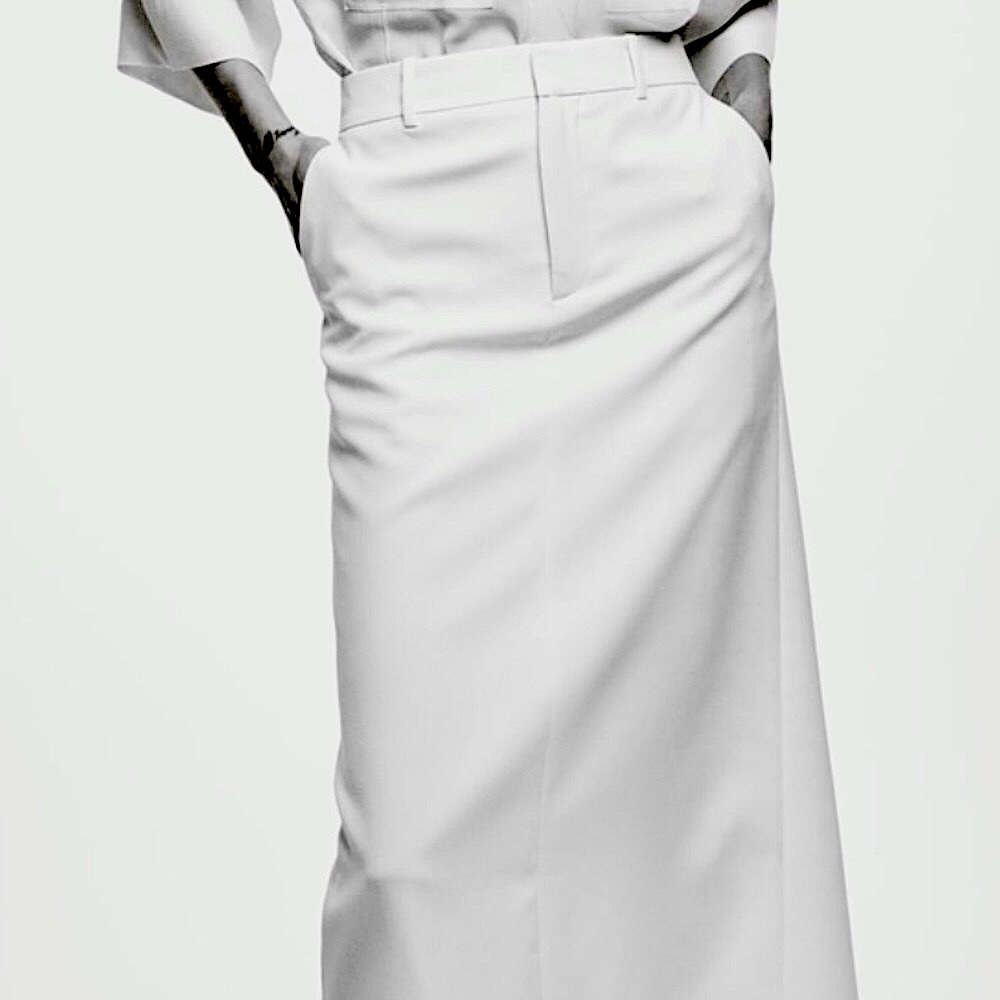 Long Slit Skirt